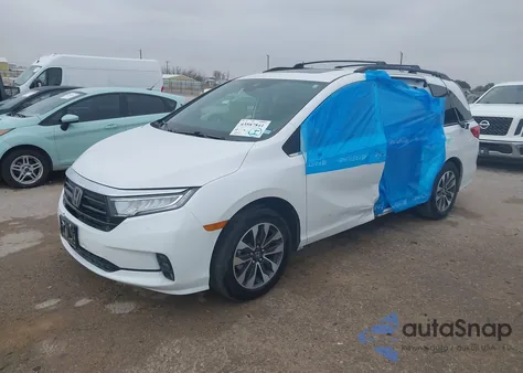 2024 Honda Odyssey Ex-L from USA, damaged, VIN 5FNRL6H68RB010879